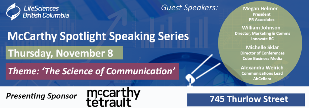 McCarthy spotlight science of communication