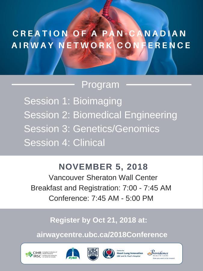 CREATION OF A PAN-CANADIAN AIRWAY NETWORK CONFERENCE 1