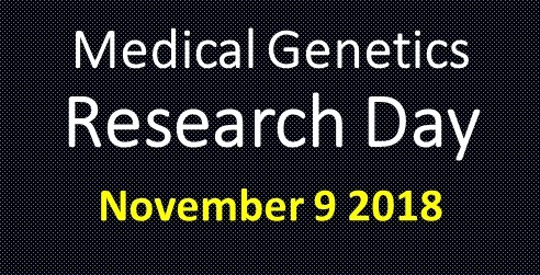 MedGen research day 2018