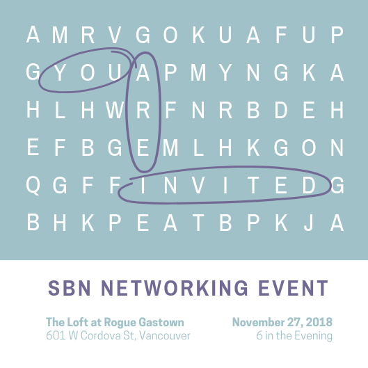 SBN networking event_Fall 2018