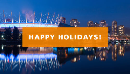 Happy Holidays Vancouver