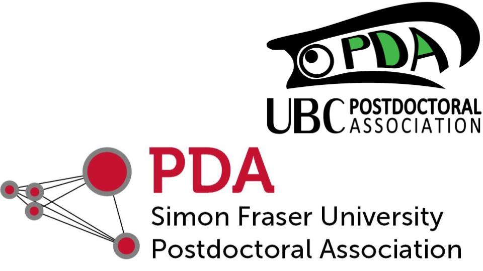 UBC SFU postdoc associations