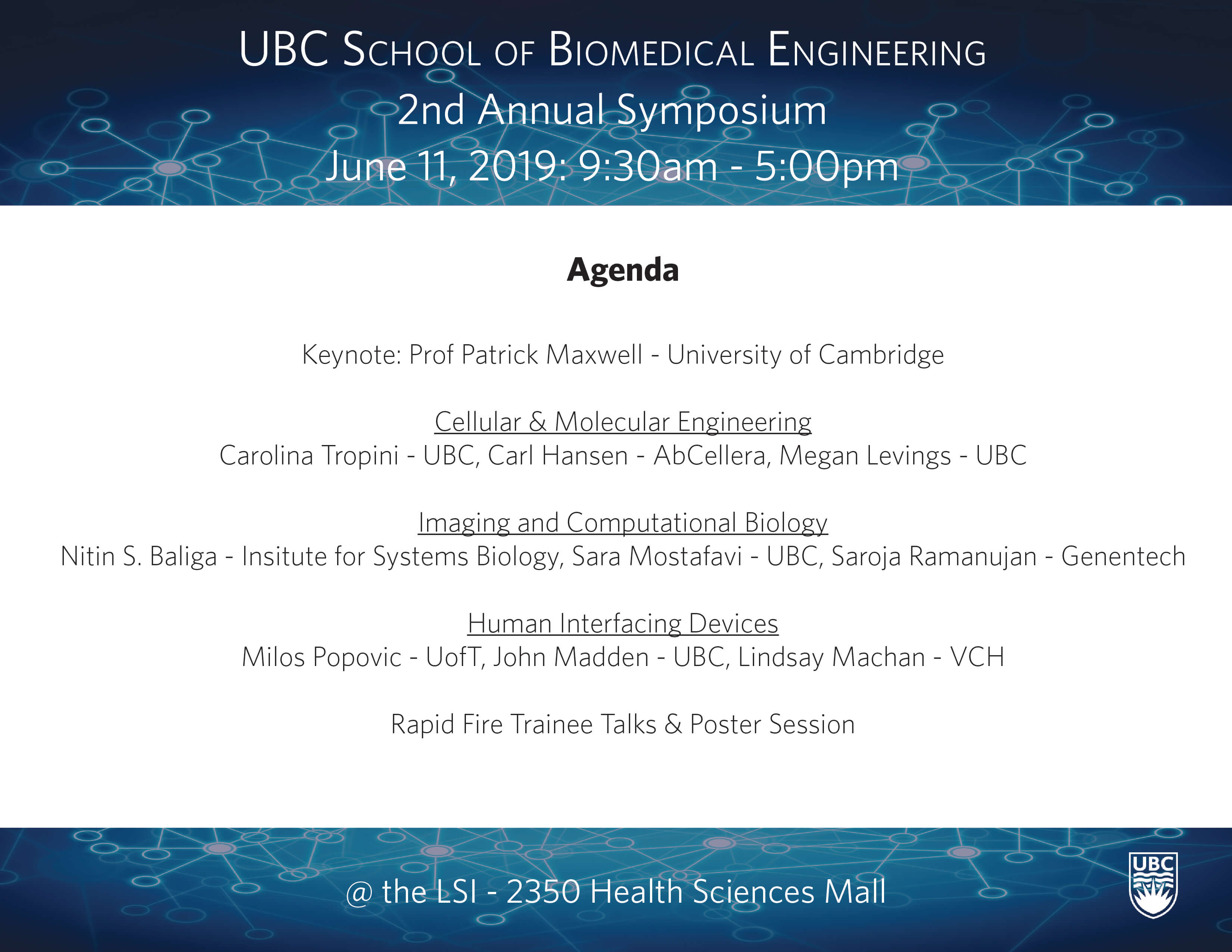 UBC sbme annual symposium