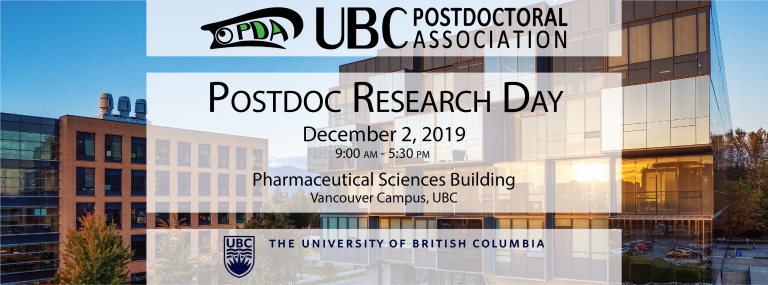 UBC Postdoc Research Day 2019