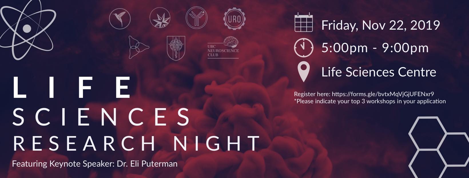 Life sciences research night 2019