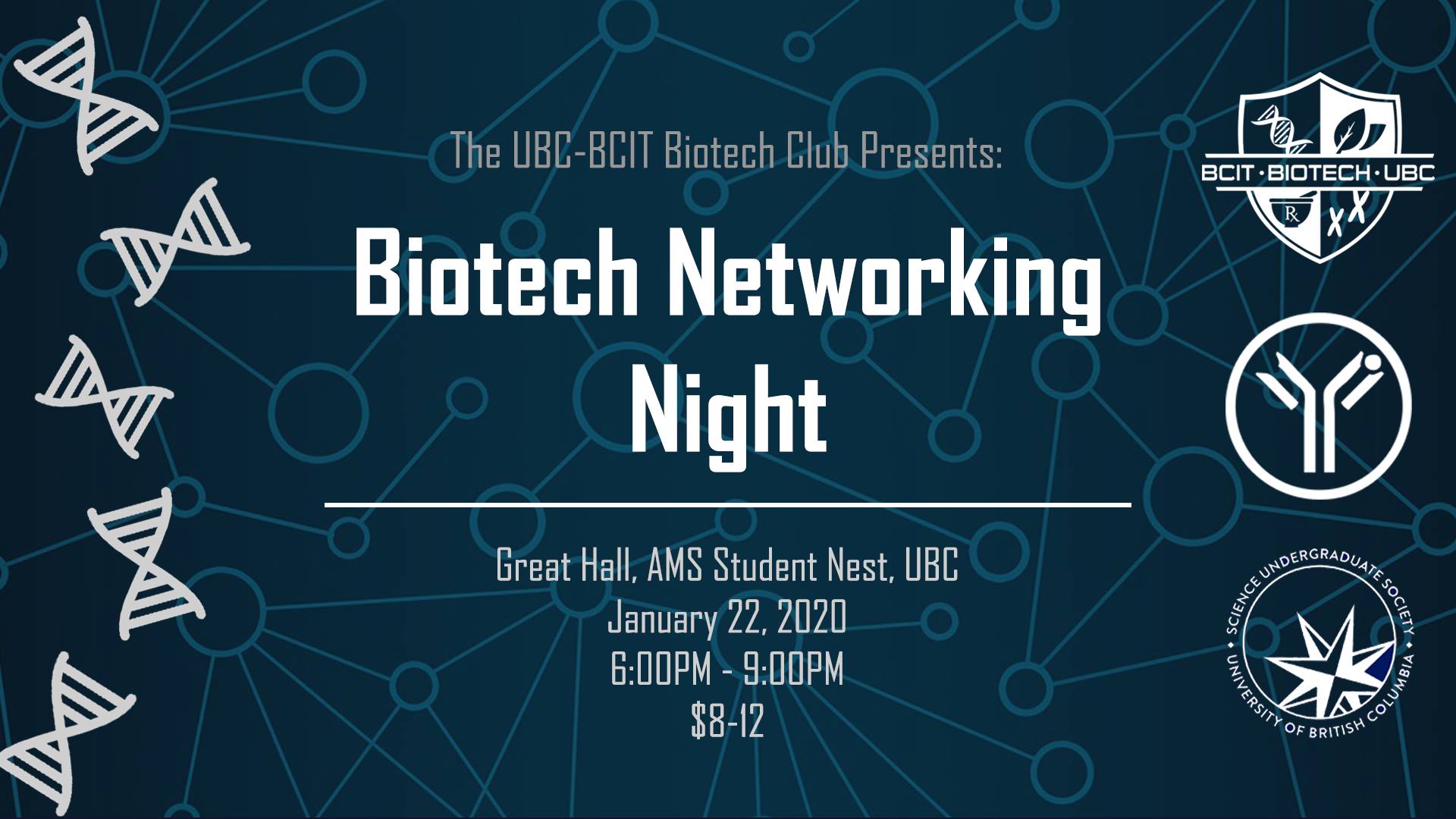 UBC BCIT biotech networking night 2020