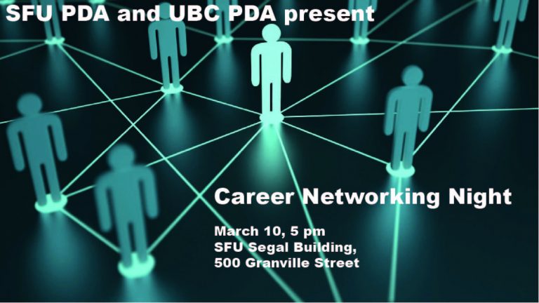 SFU UBC PDA March event