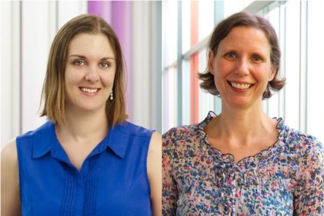 Laura Cook and Megan Levings