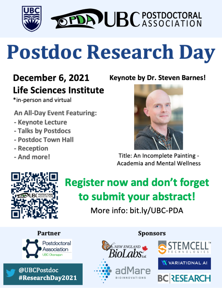 UBC Postdoc Research Day