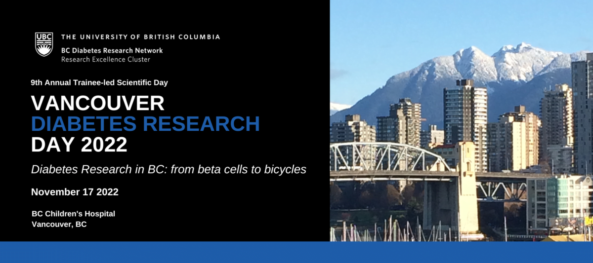 Vancouver Diabetes Research Day 2022 Science in Vancouver