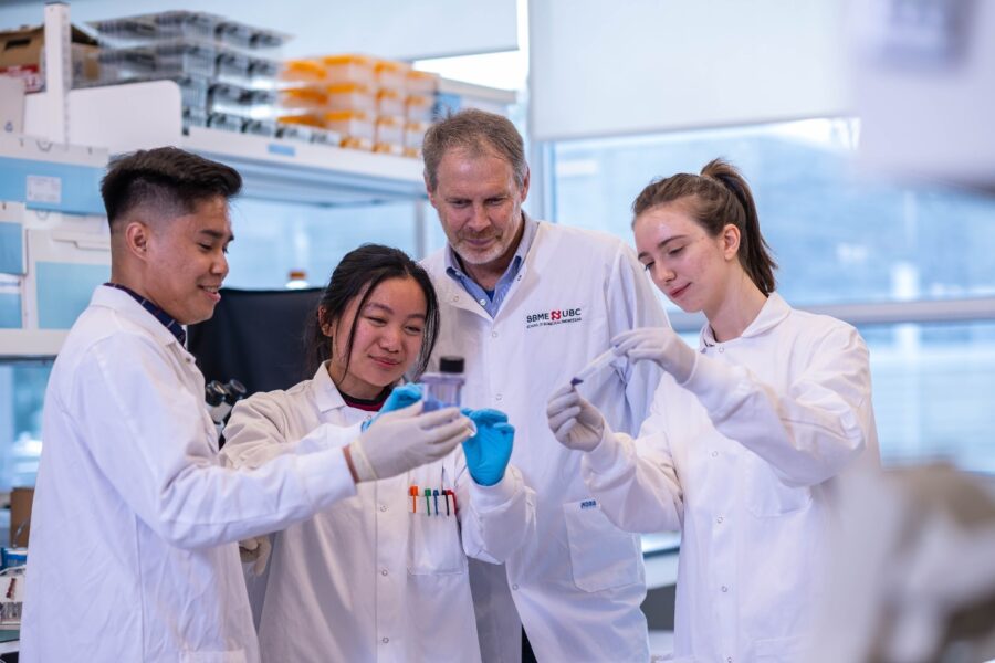 peter zandstra and students and ubc sbme