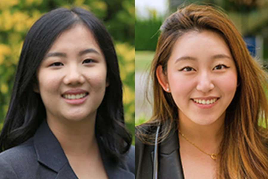 Gina Zhang and Jennifer (Ji Soo) Lim