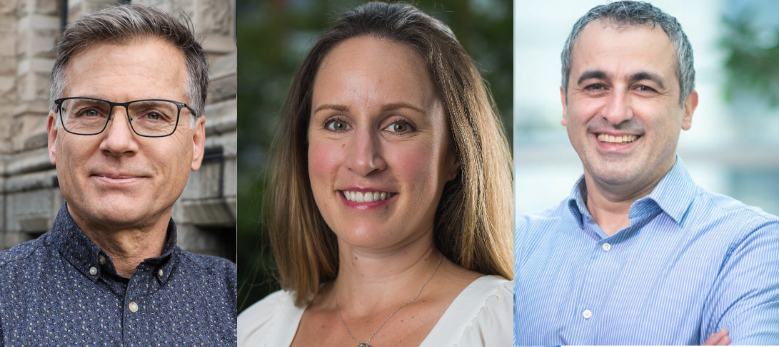 Drs. Brad Nelson, Gillian Hanley, Ali Bashashati