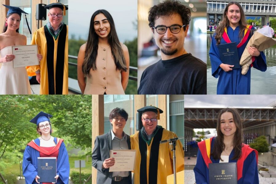 (Top Row, L-R): Tara Hashemi, Dean David Bangsberg, Alveena Babul, Vandad Hazrati, Gabriella Santorelli. (Bottom Row): Kirstin Heath, Nick Tjandra, Caitlin Chow.