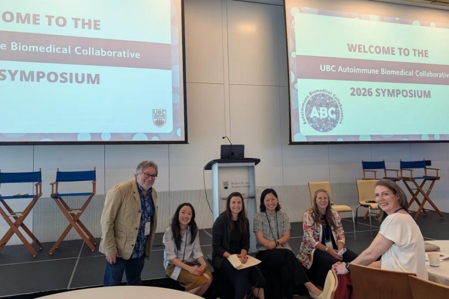 Faculty and associate faculty members at the symposium