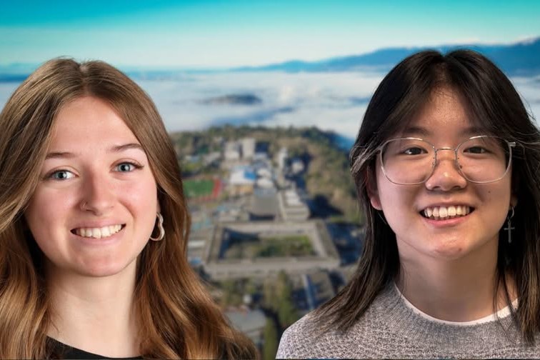 Sarah Ye and Mya Periard